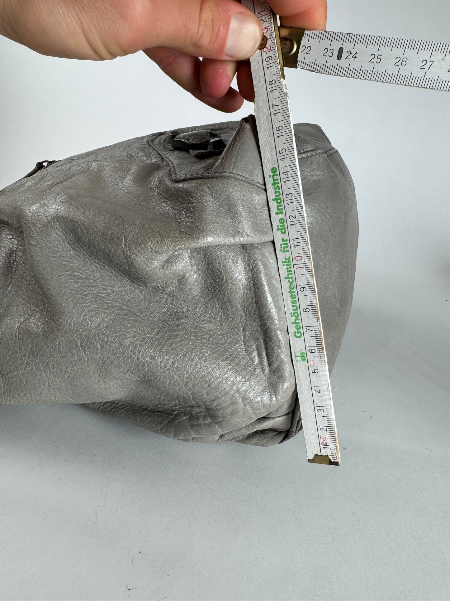 Vintage Balenciaga City Bag Shopper Grey