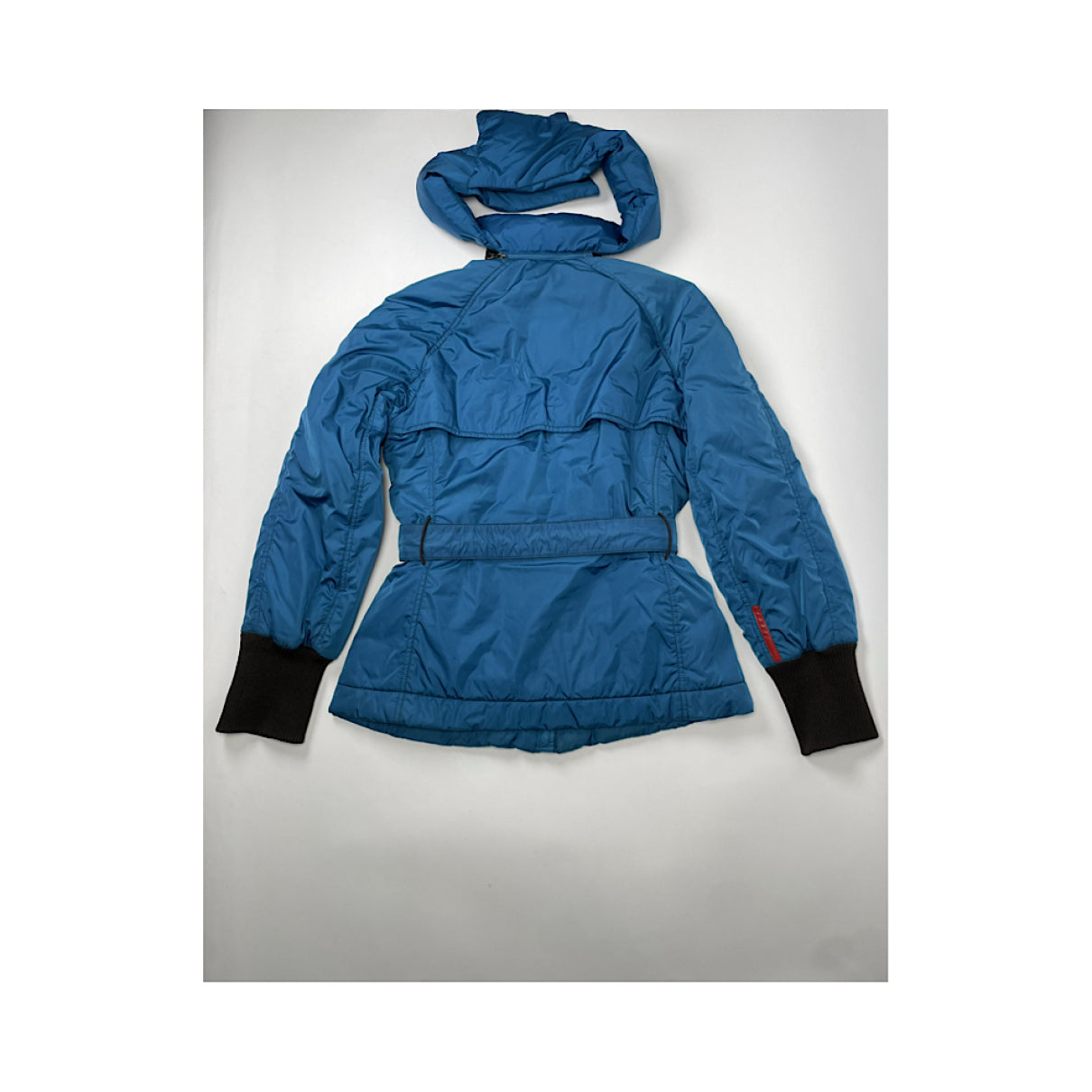 Prada Blue Polyester Coat image 5