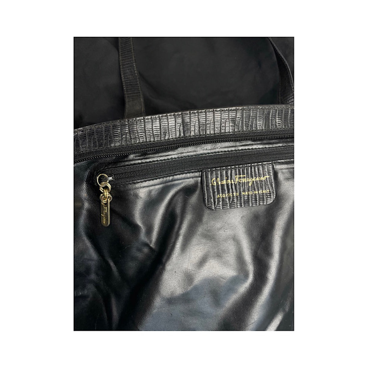 Salvatore Ferragamo Wanda Black Polyester Handbag image 5