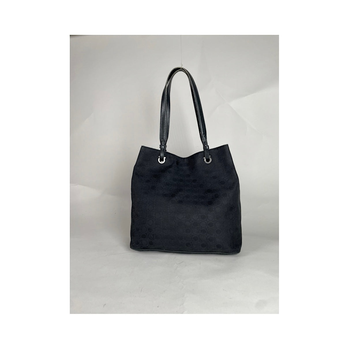 Salvatore Ferragamo Black Polyester Handbag image 5