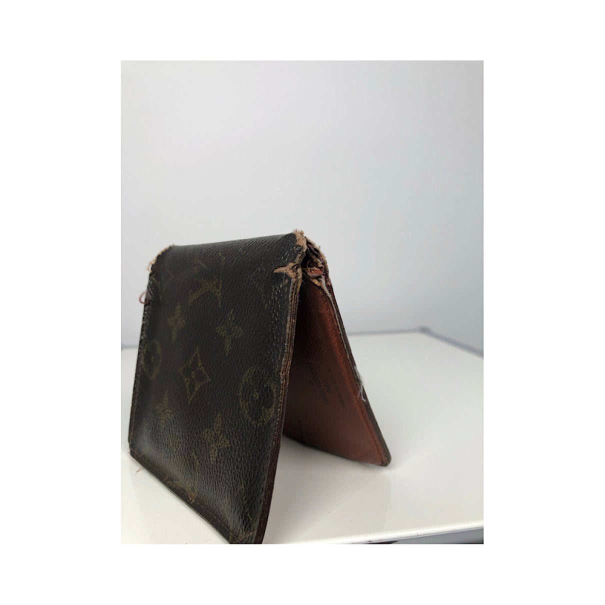 Louis Vuitton Brown Leather Purse image 5