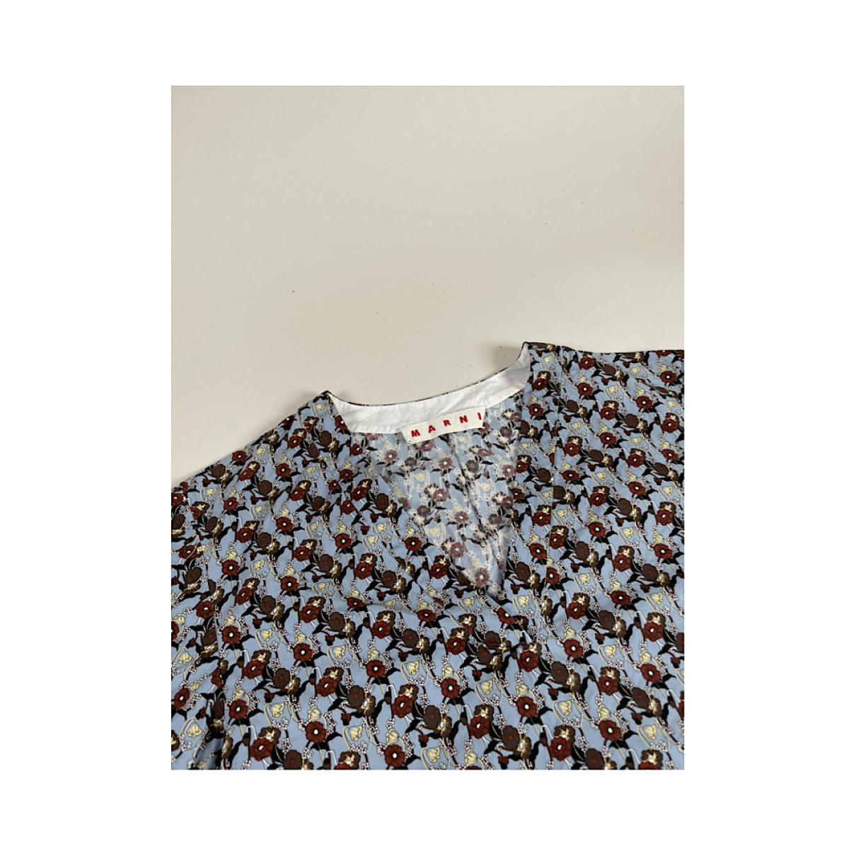 Marni Beige Cotton Top image 5