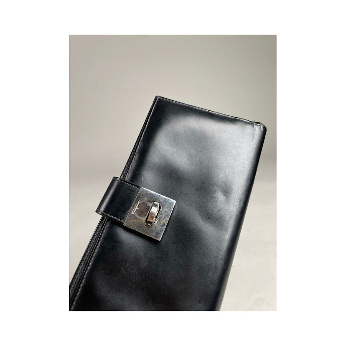 Salvatore Ferragamo Black Leather Wallet image 5