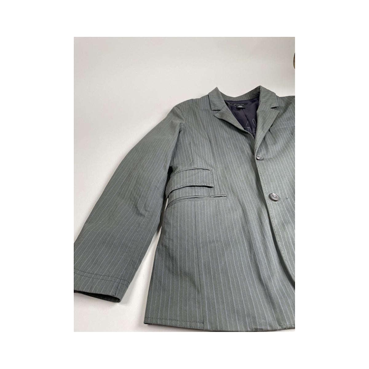 Calvin Klein Grey Cotton Suit image 5