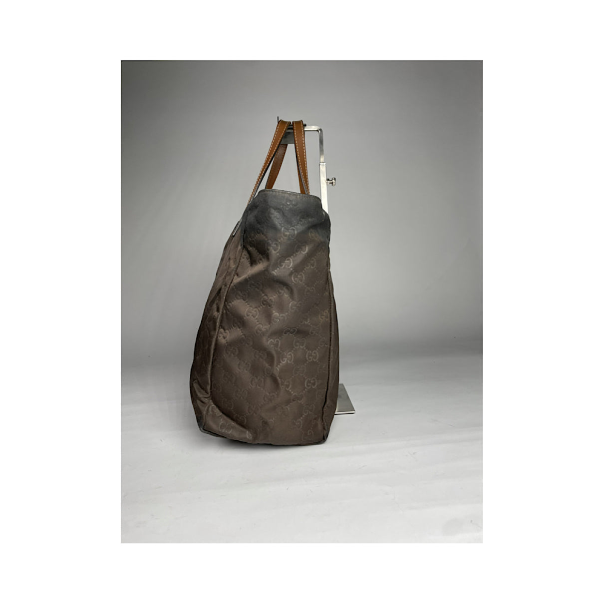 Gucci Jackie Vintage Brown Polyester Handbag image 5