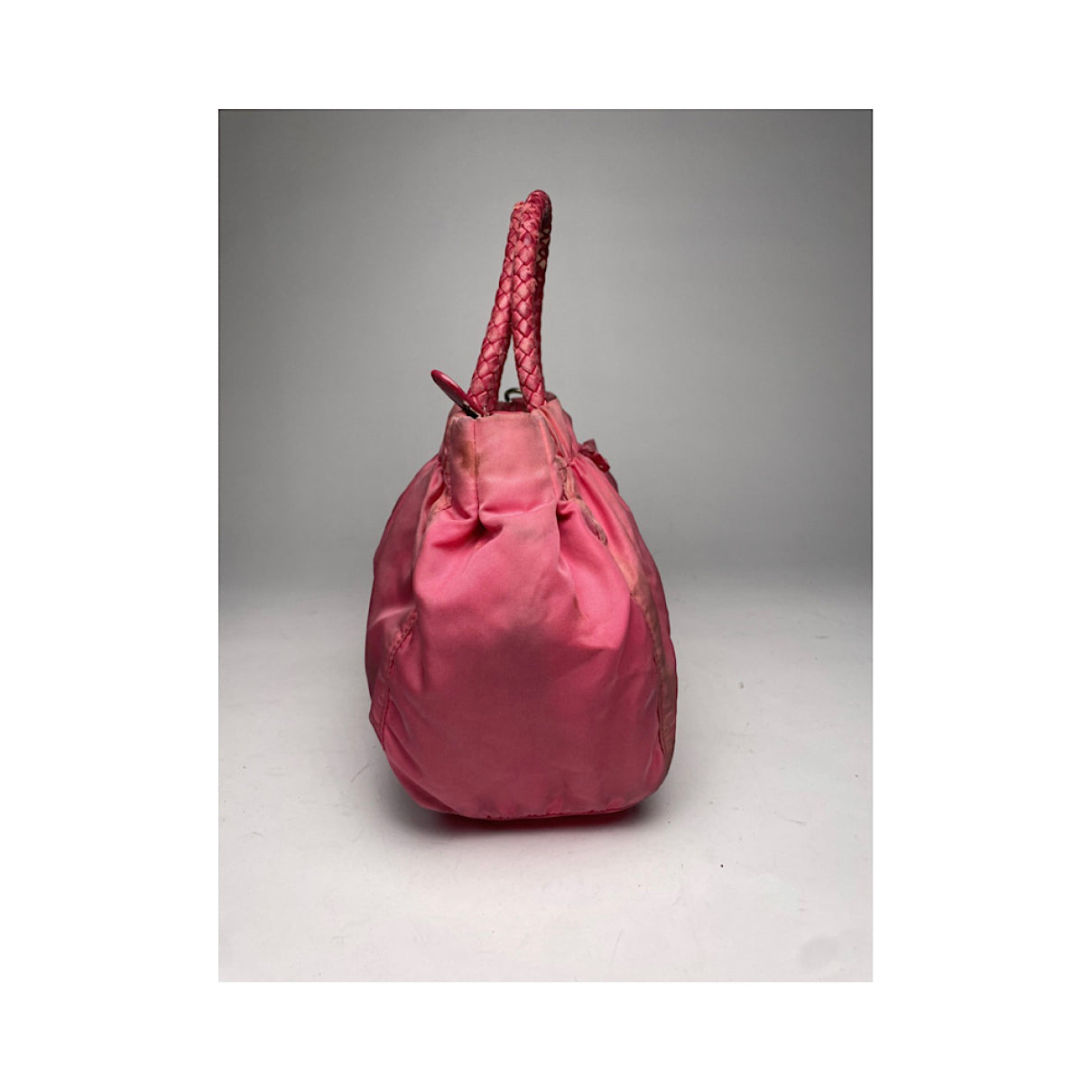 Prada Pink Polyester Handbag image 5