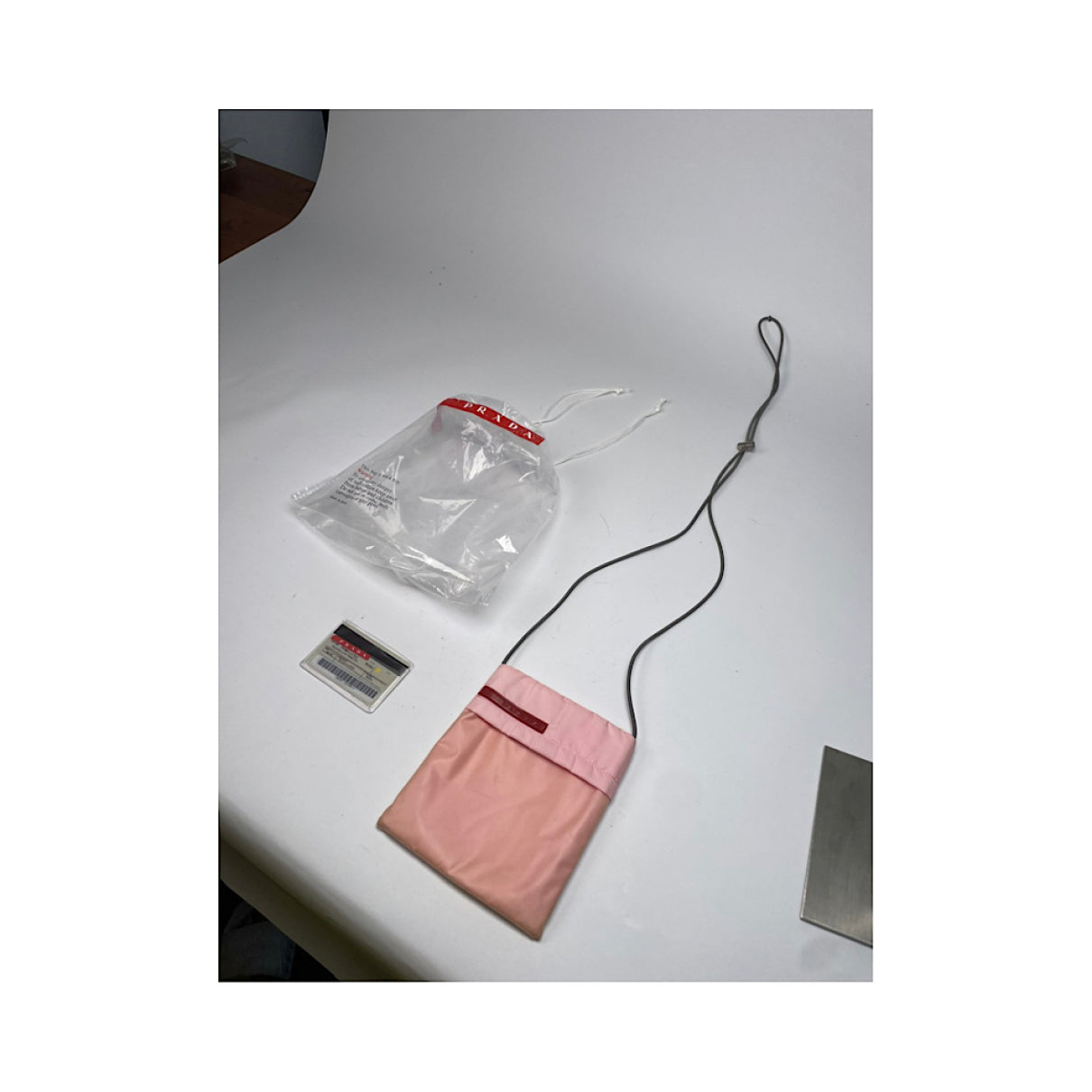 Prada Pink Polyester Handbag image 5