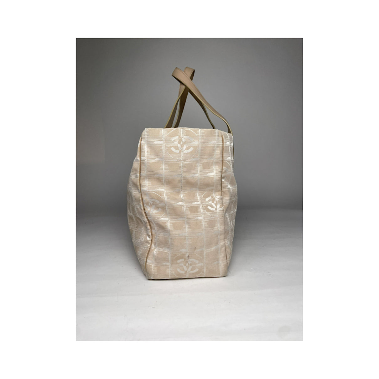 Chanel Cambon Beige Polyester Handbag image 4