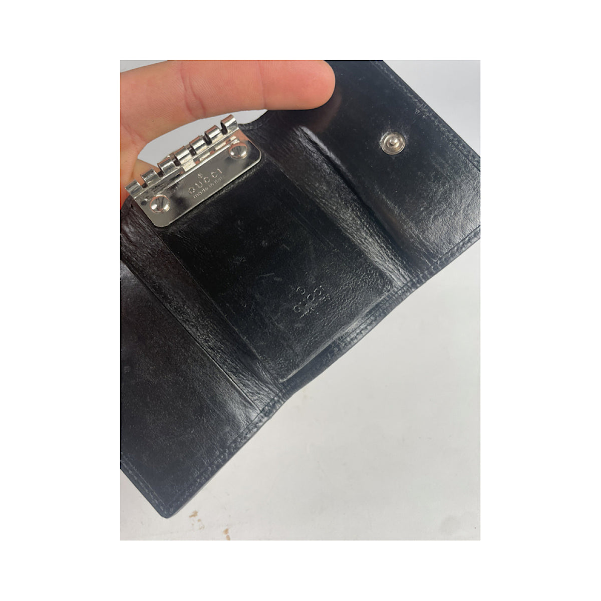 Gucci GG Blooms Black Cotton Purse image 5
