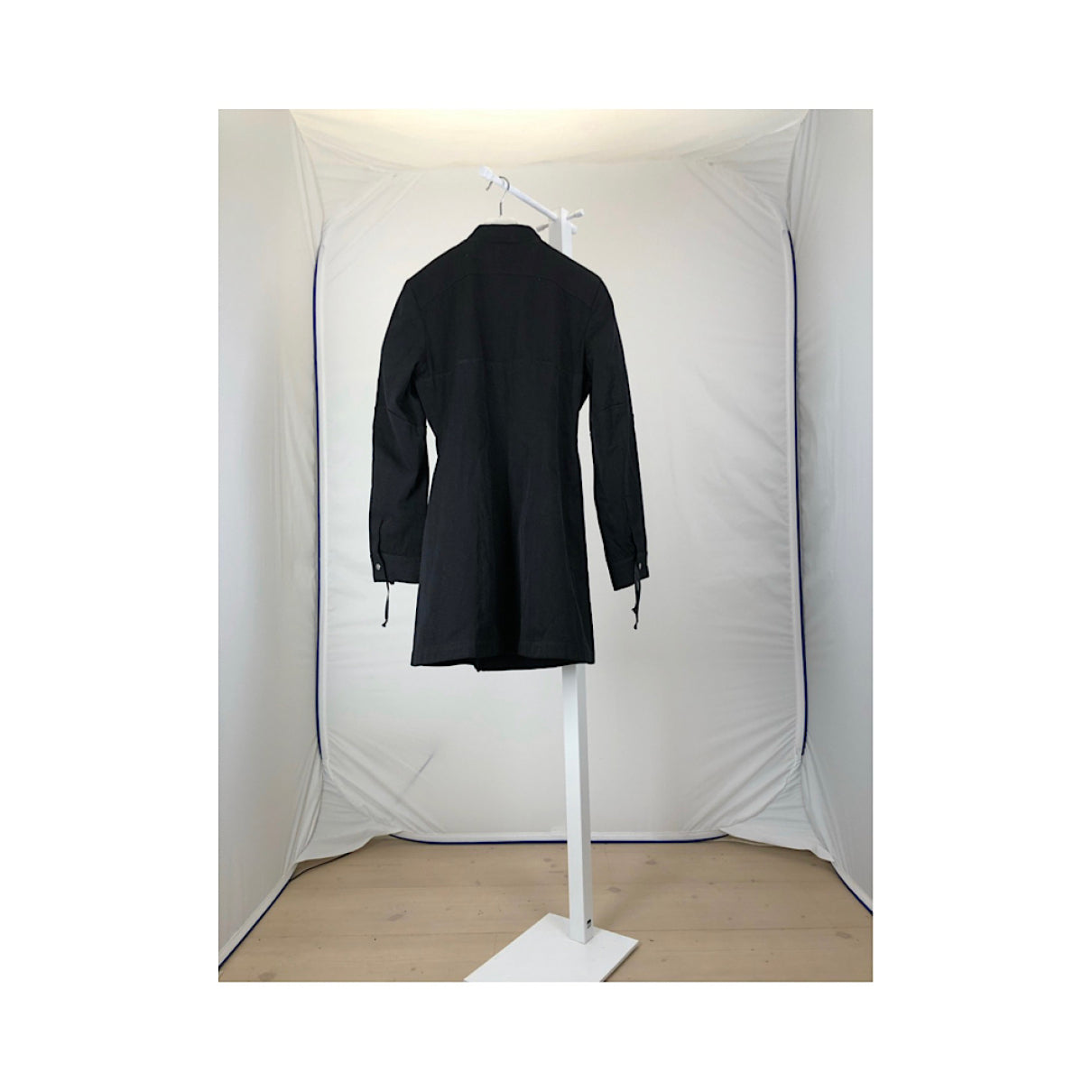 Miu Miu Black Cotton Coat image 5