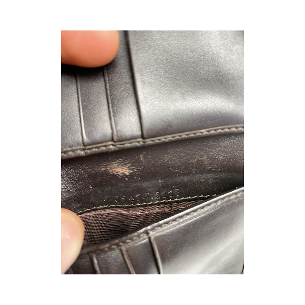 Gucci Jackie Vintage Beige Leather Wallet image 5