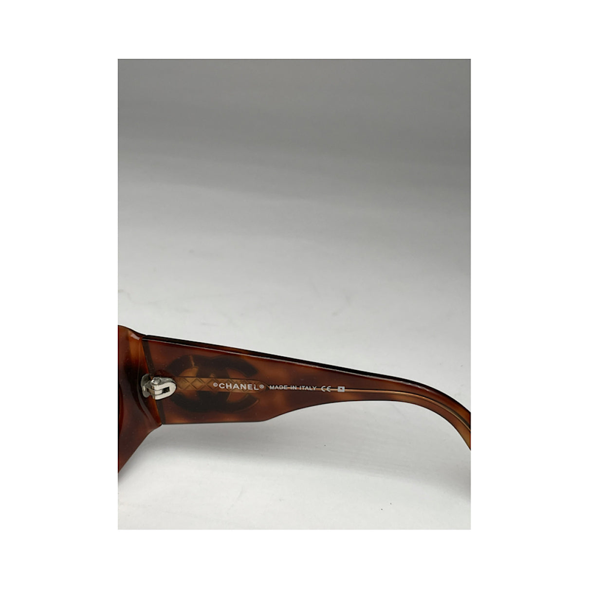 Chanel Red Plastic Sunglasses image 5