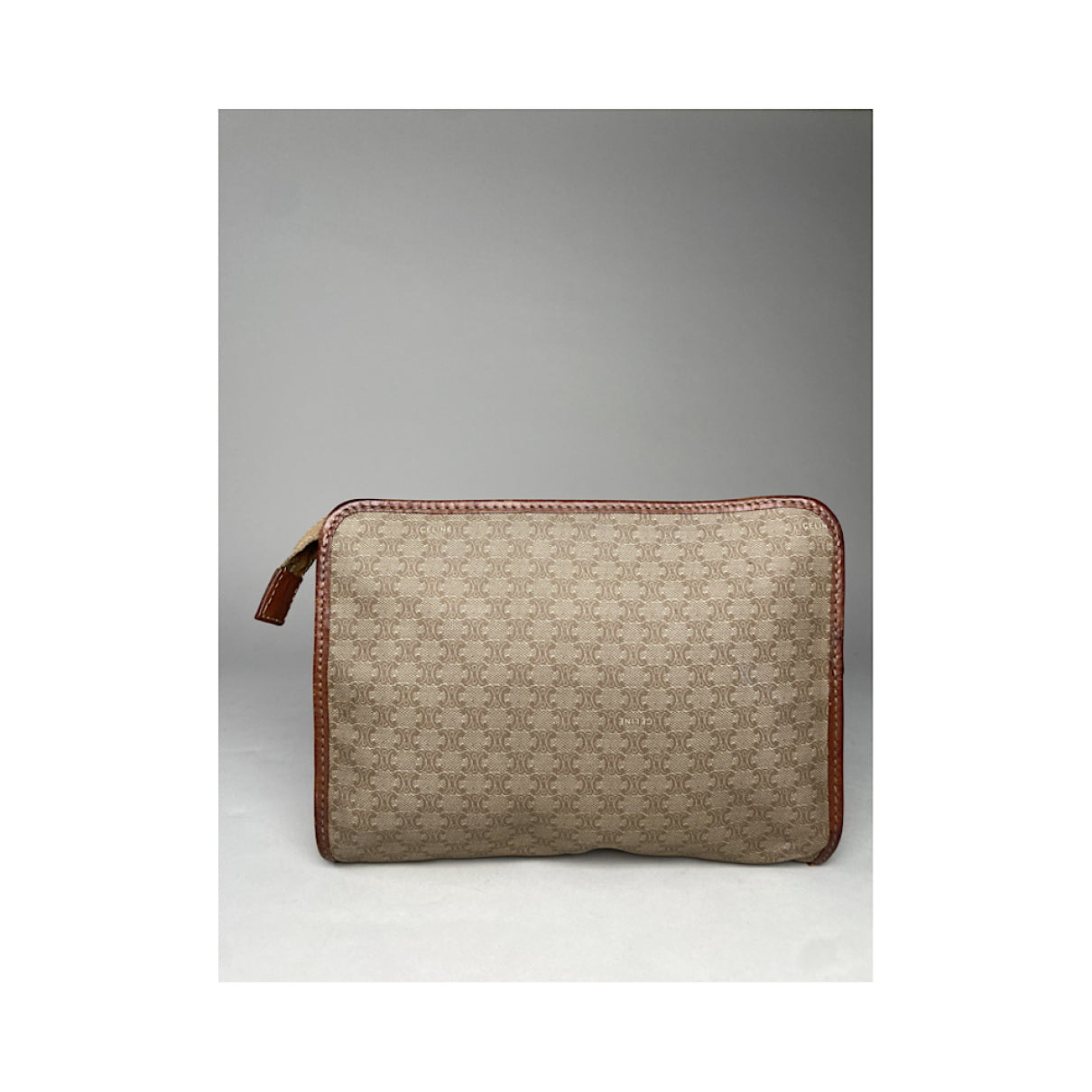 Celine Triomphe Vintage Clutch Bag image 5