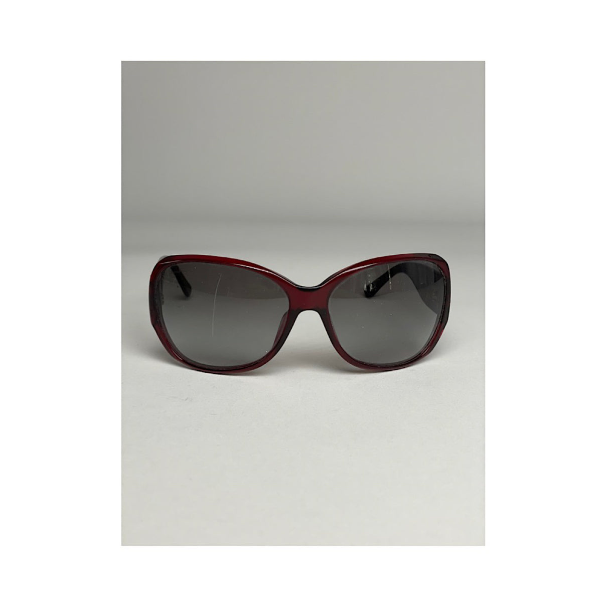 Salvatore Ferragamo Red Plastic Sunglasses image 5
