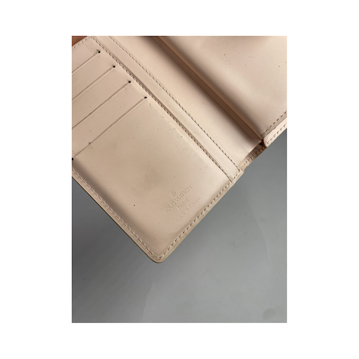 Louis Vuitton Juliette Beige Leather Wallet image 5