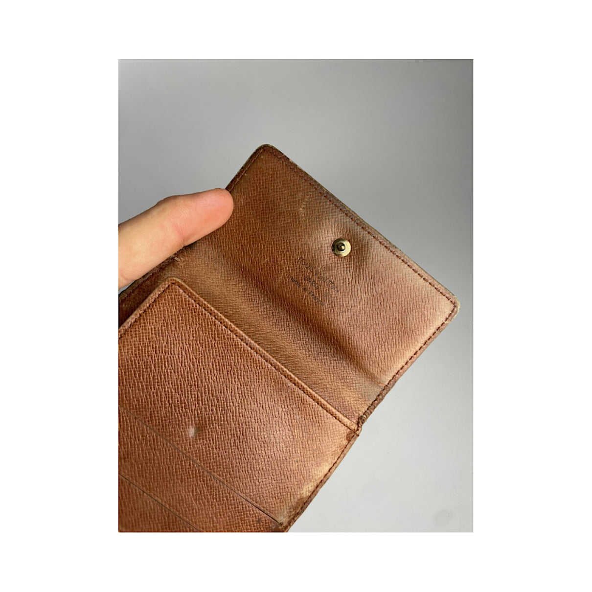 Louis Vuitton Kirigami Brown Leather Wallet image 5