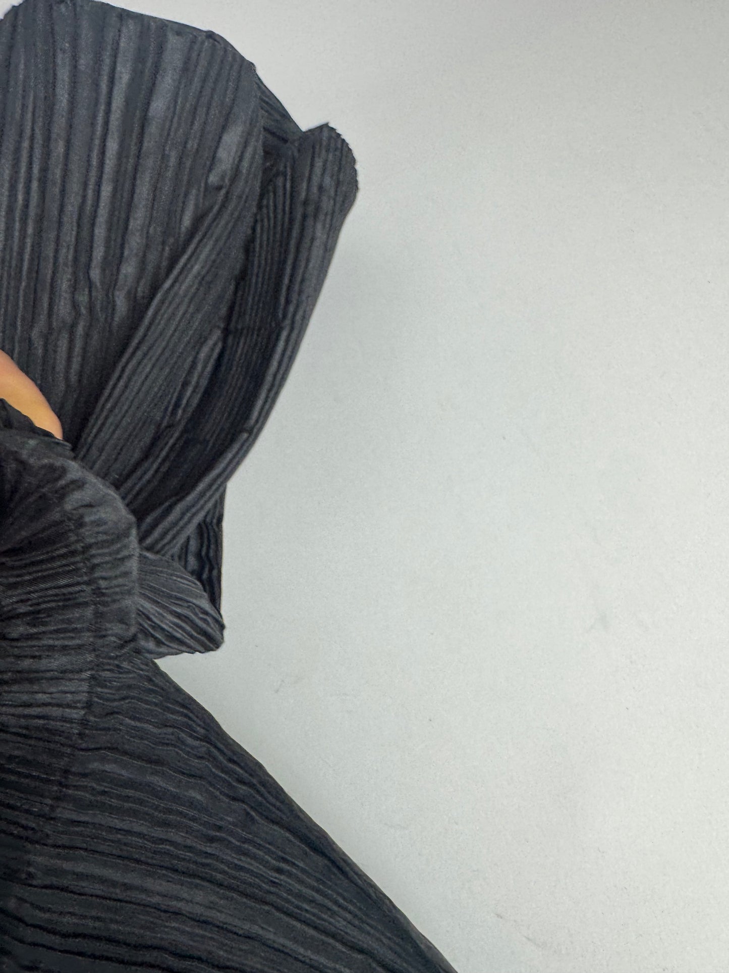 Vintage Issey Miyake Pleated Bag Black