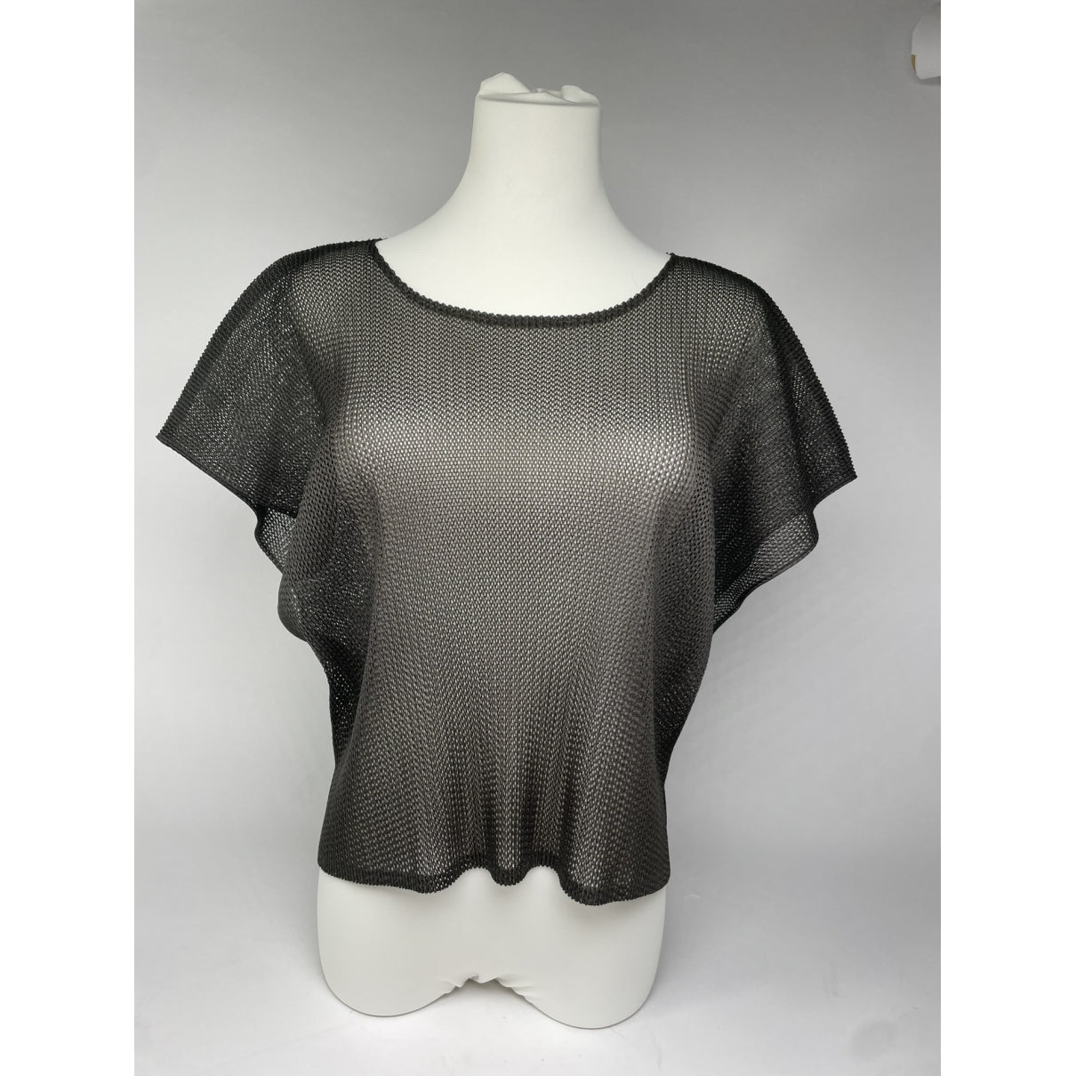 Pleats Please Anthracite Synthetic Top image 5