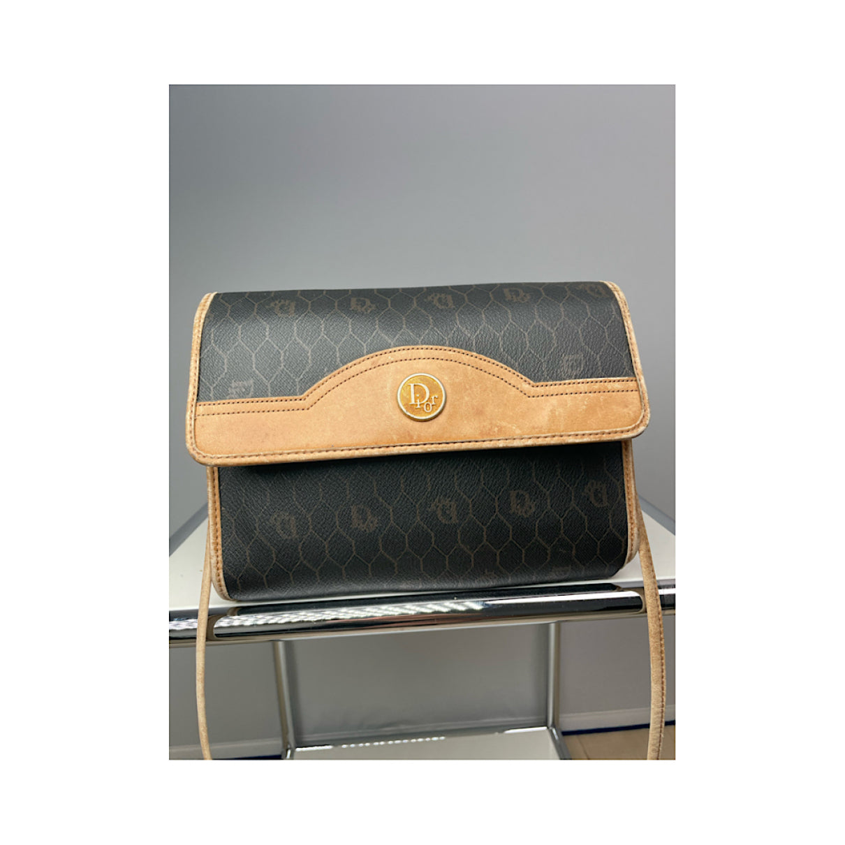 Dior 30 Montaigne Black Leather Handbag image 5