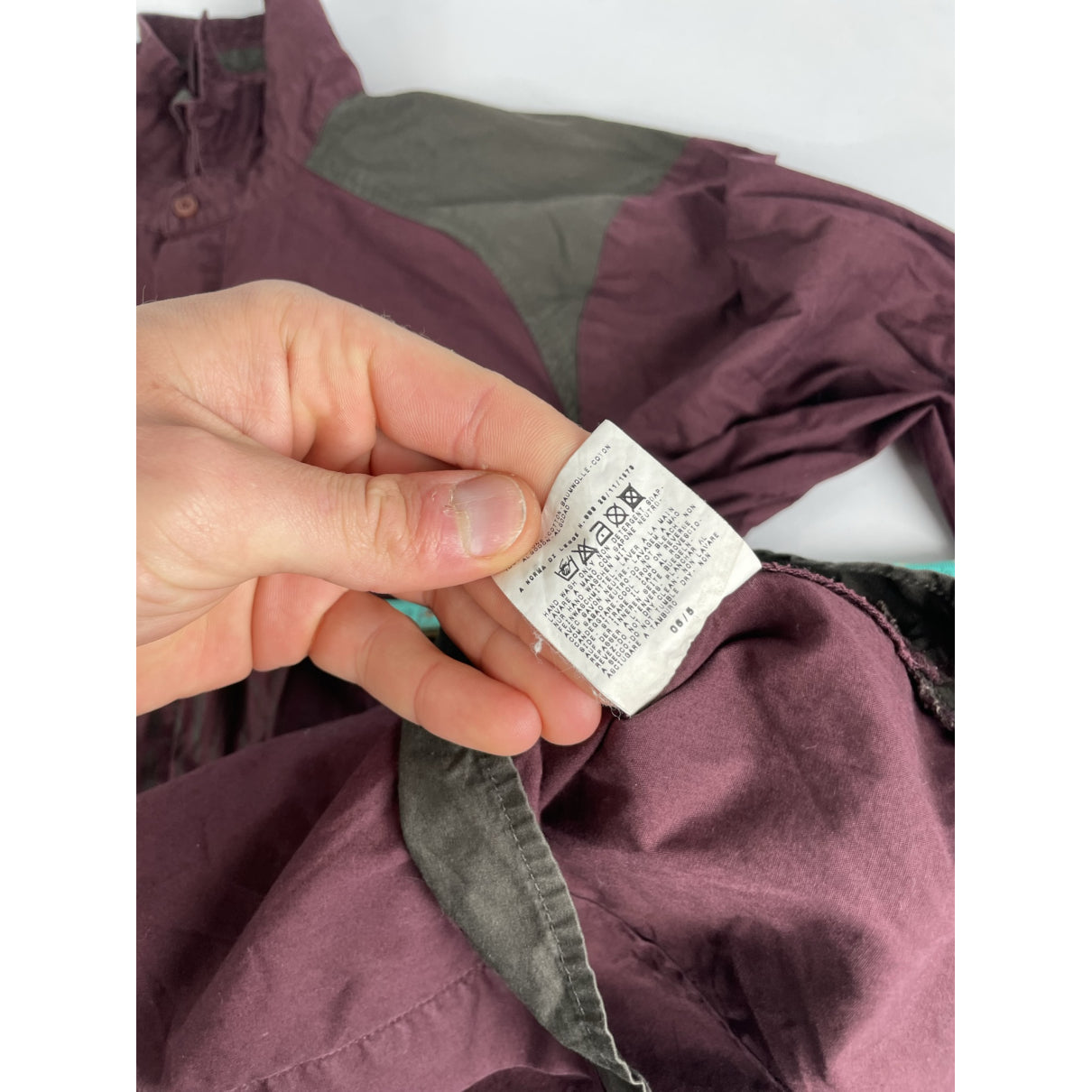 Versace Jeans Couture Burgundy Cotton Shirt image 5