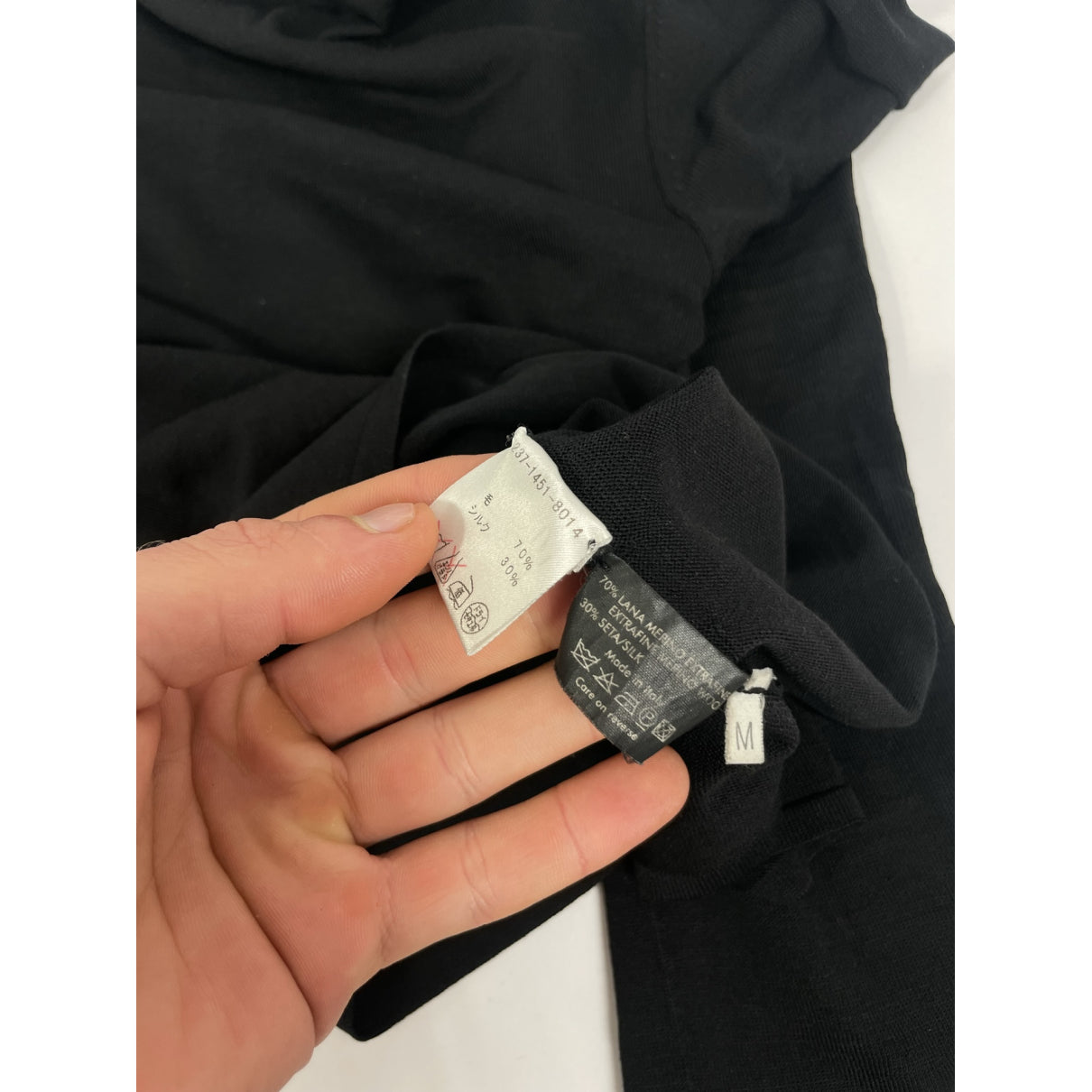 Gucci Black Silk Knitwear image 5