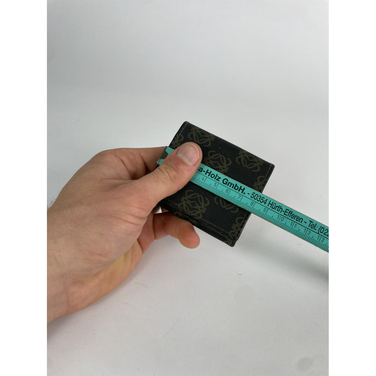 Loewe Black Leather Purse image 5