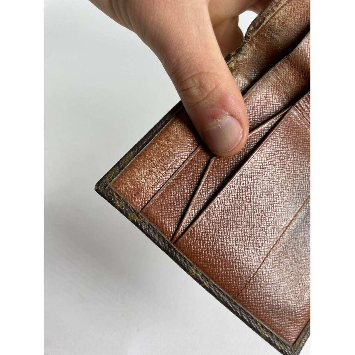 Louis Vuitton Alexandra Brown Leather Wallet image 5