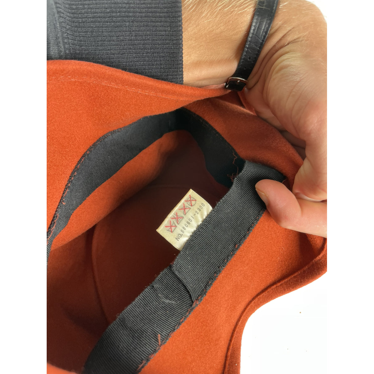 Courrèges Orange Cotton Hat image 5