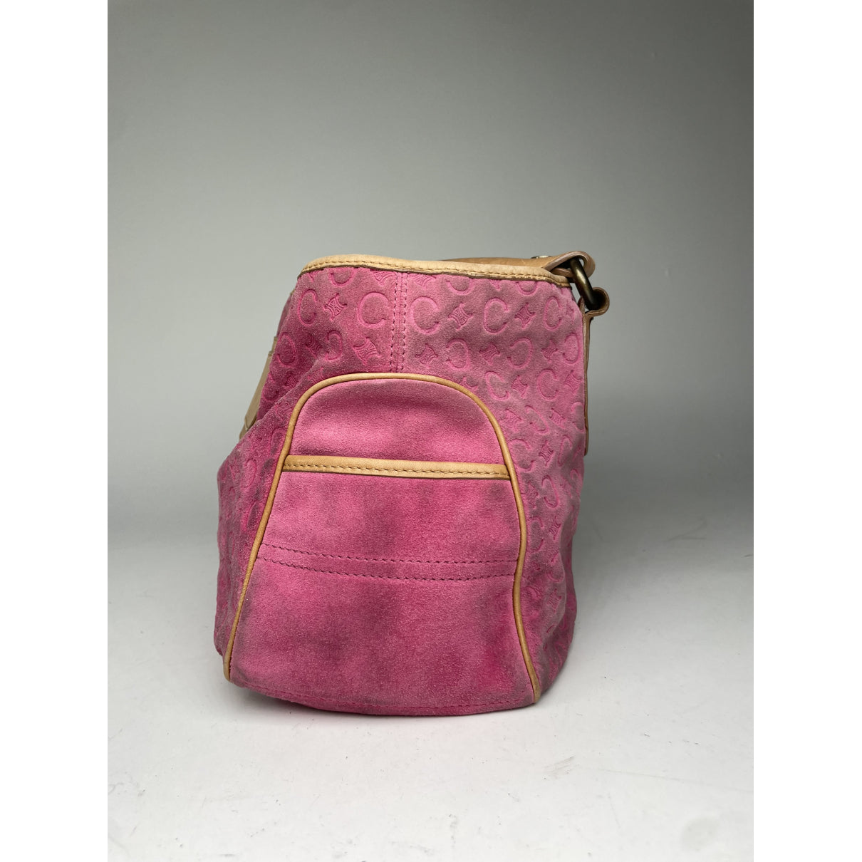 Celine Boogie Pink Leather Handbag image 5