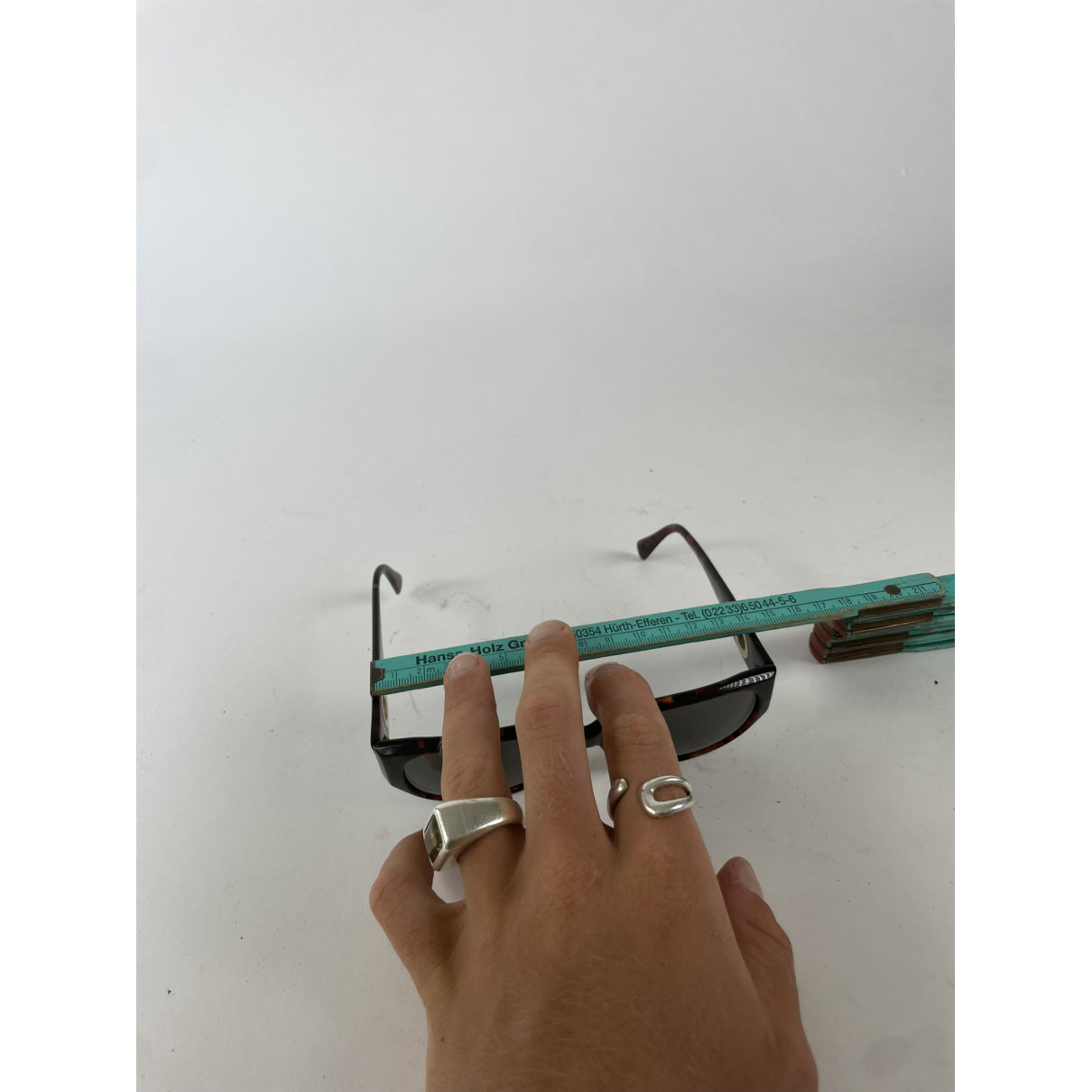 Celine Brown Plastic Sunglasses image 5