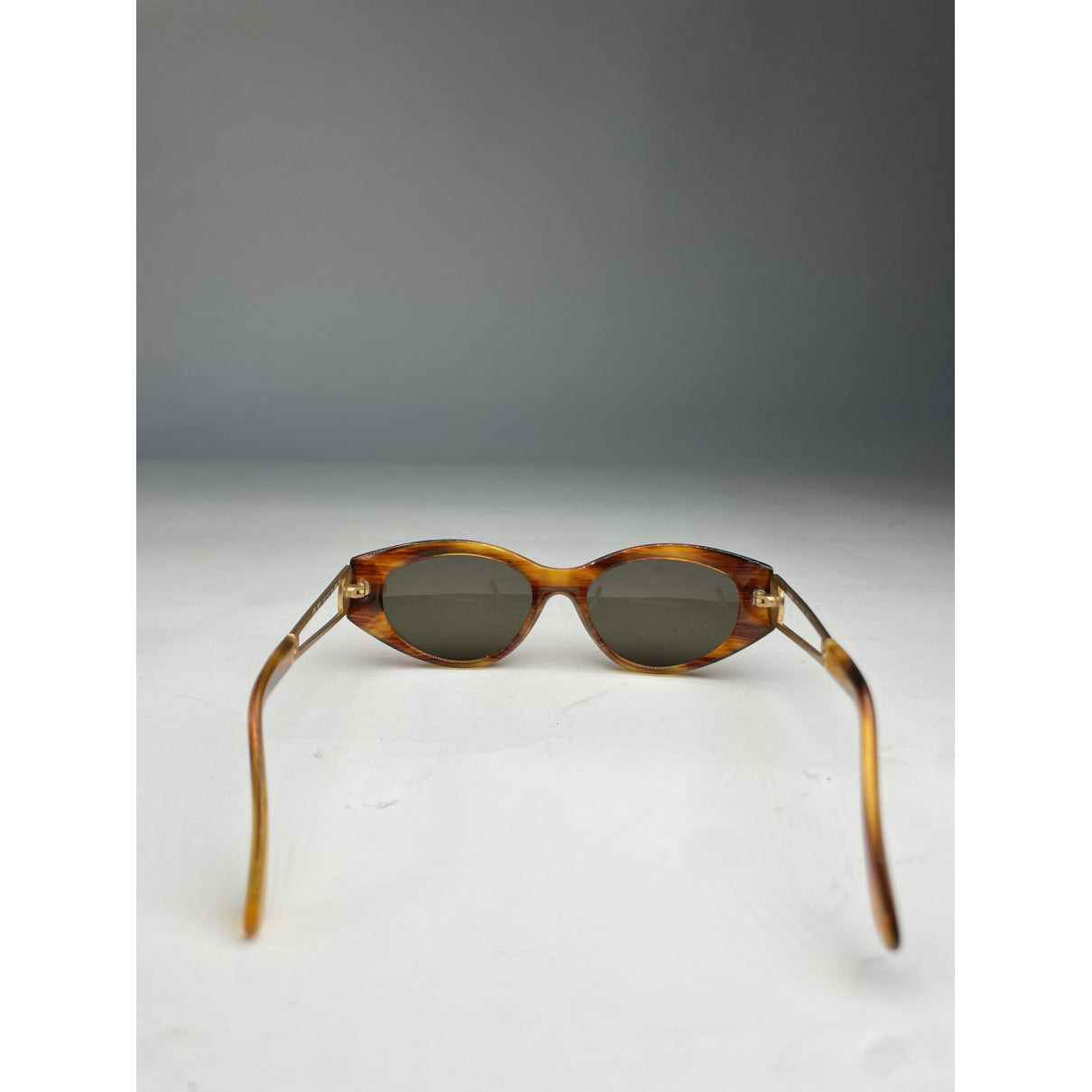 Fendi Gold Metal Sunglasses image 5