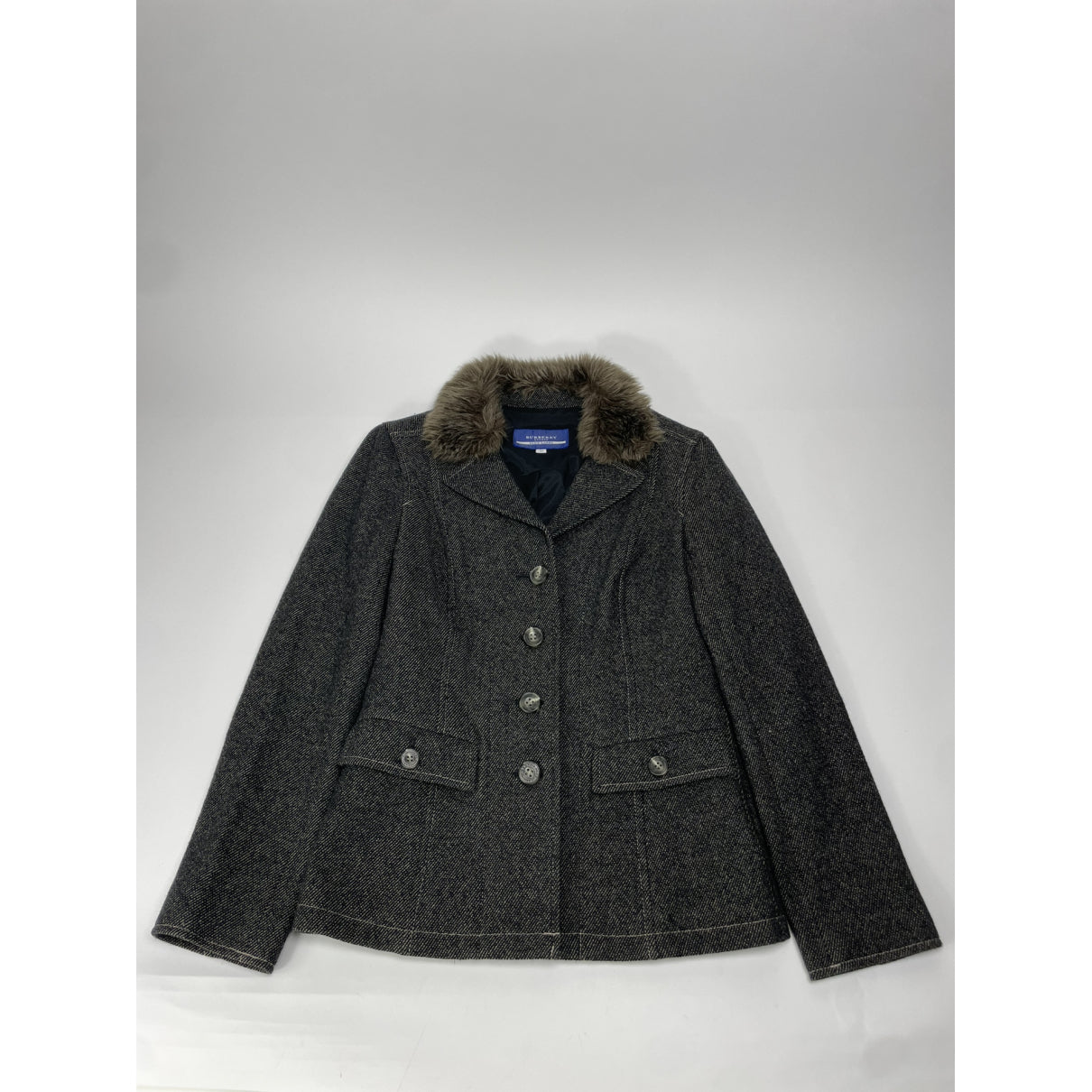 Burberry Kensington Anthracite Cotton Trench Coat image 5