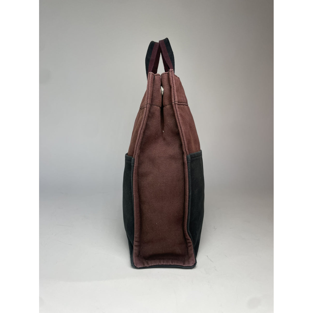 Hermès Black Cotton Handbag image 5