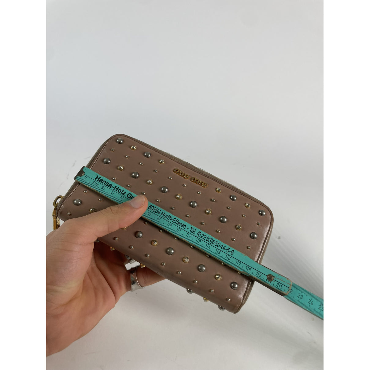 Miu Miu Pink Leather Wallet image 5