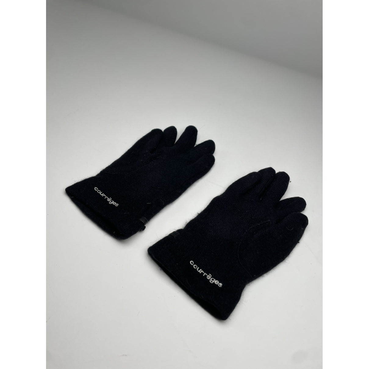 Courrèges Navy Wool Glove image 5