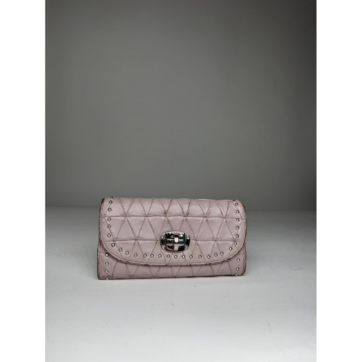Miu Miu Purple Leather Wallet image 5