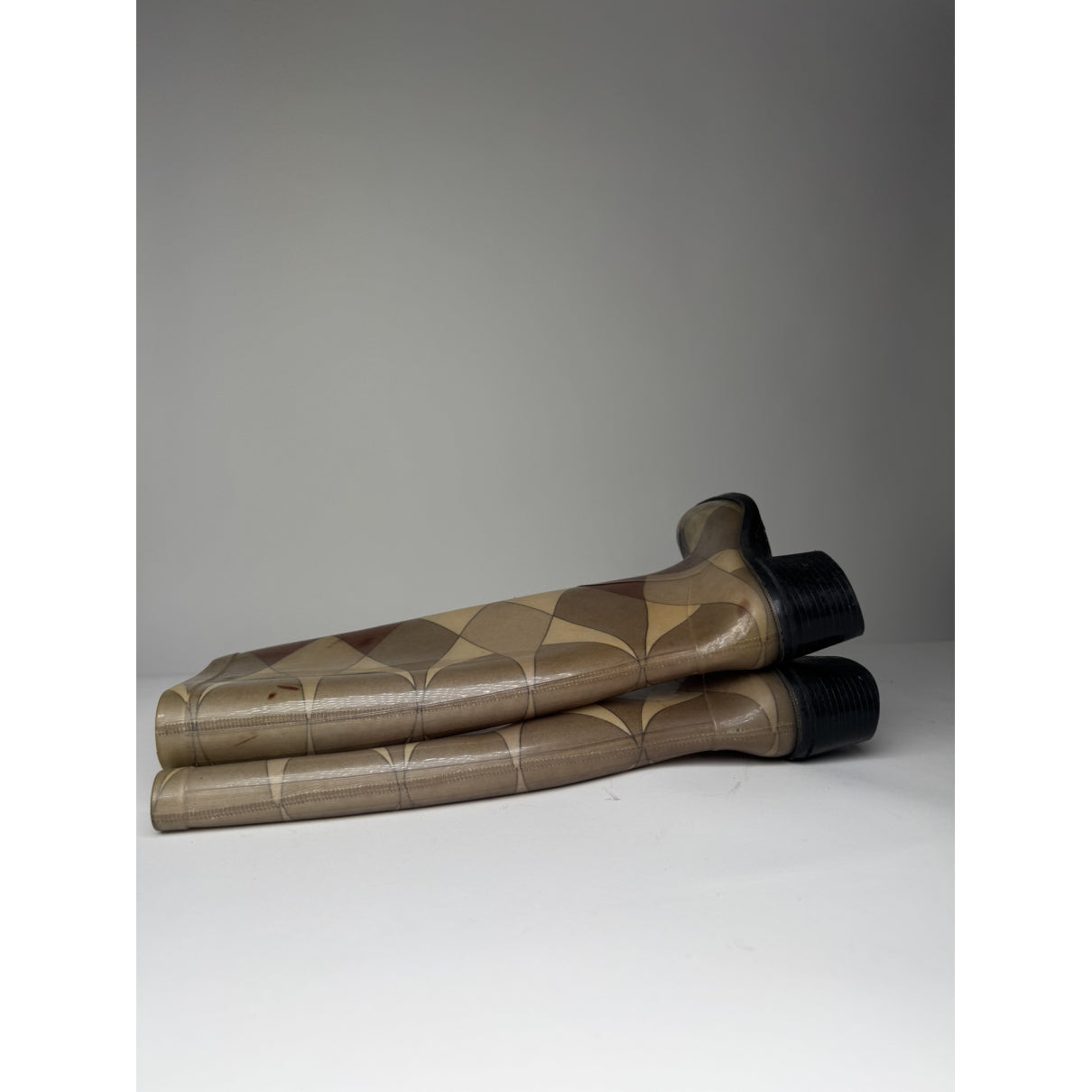 Emilio Pucci Brown Vegan Leather Boot image 5