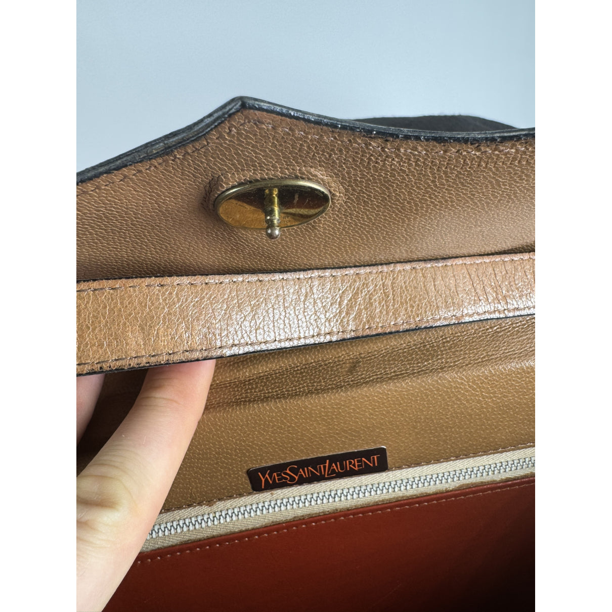 Saint Laurent Satchel Y studs Handbag image 5