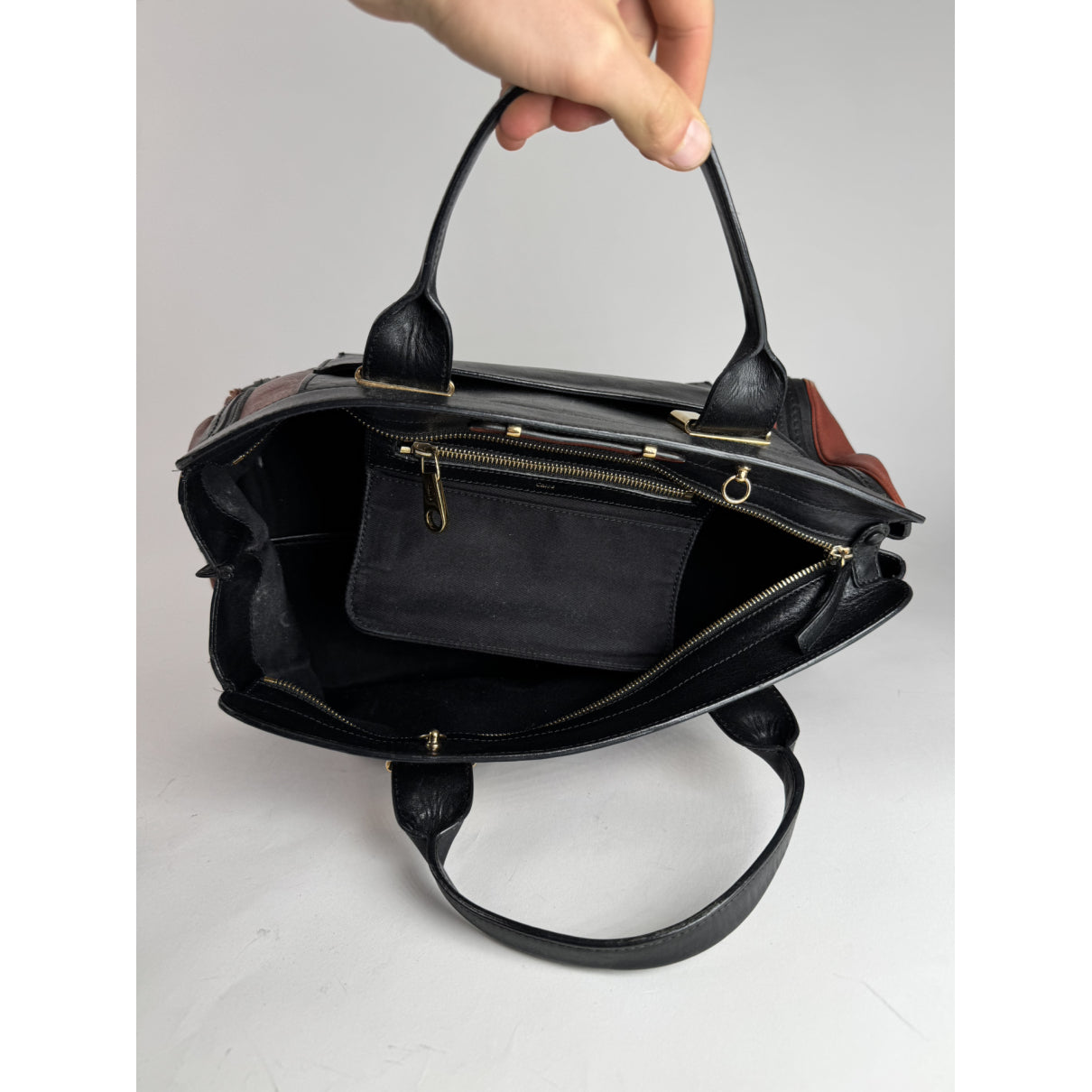 Chloé Black Leather Handbag image 5
