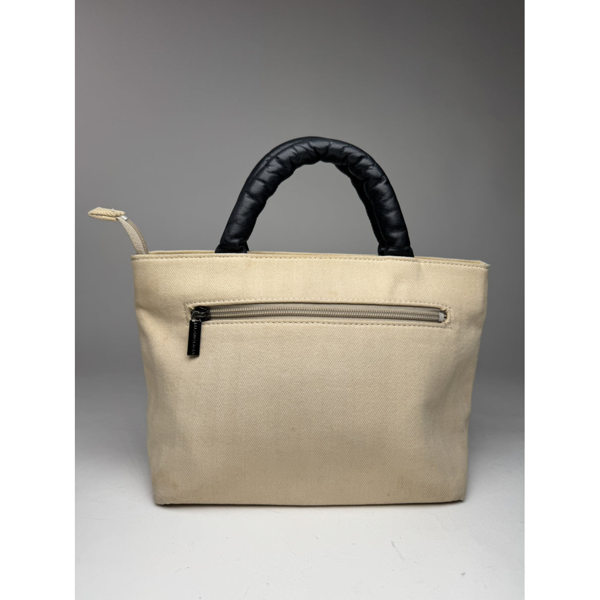 Balenciaga City Beige Cotton Handbag image 4