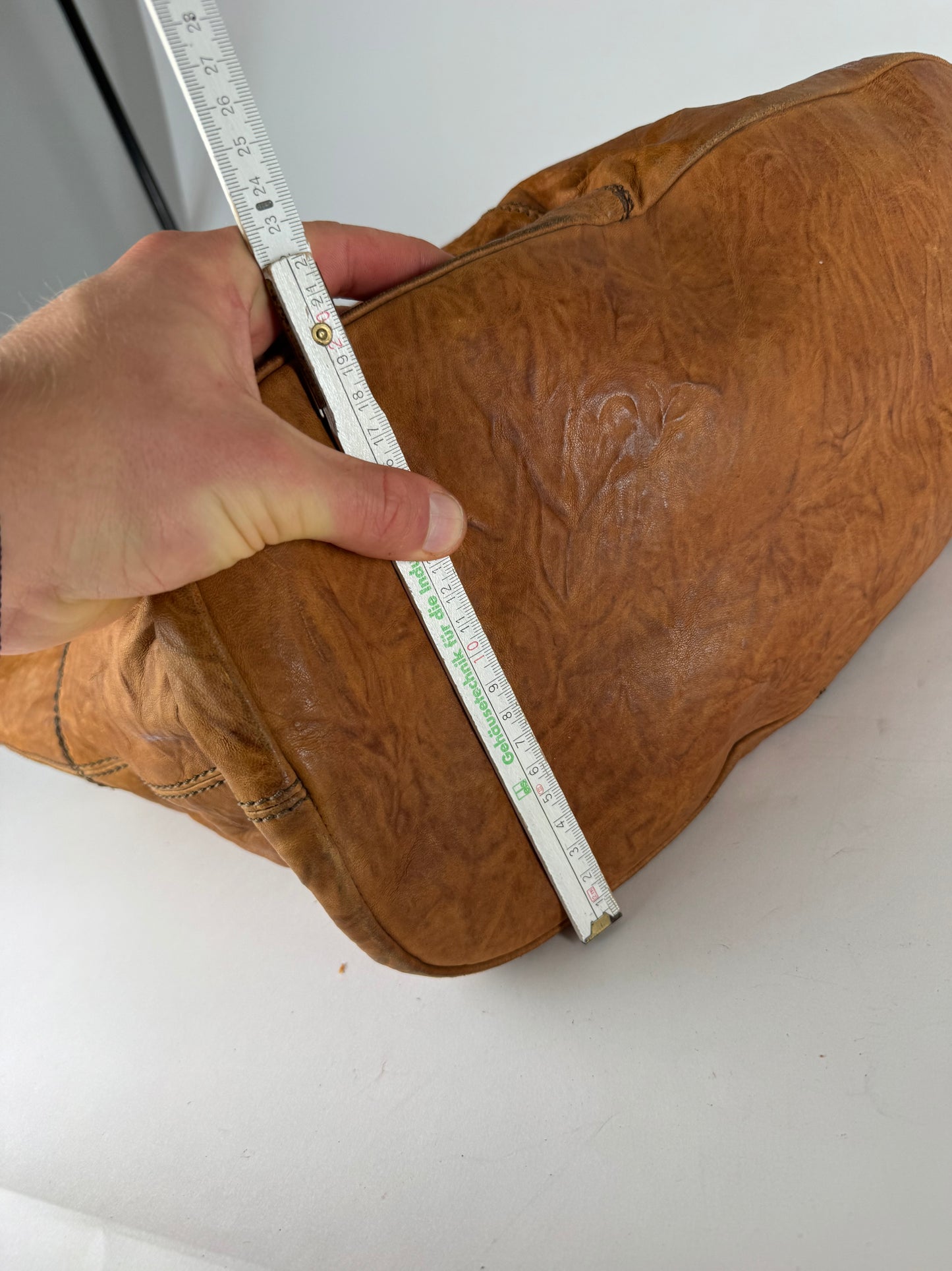 Vintage Givenchy Nightindale Leather shopper Bag Brown