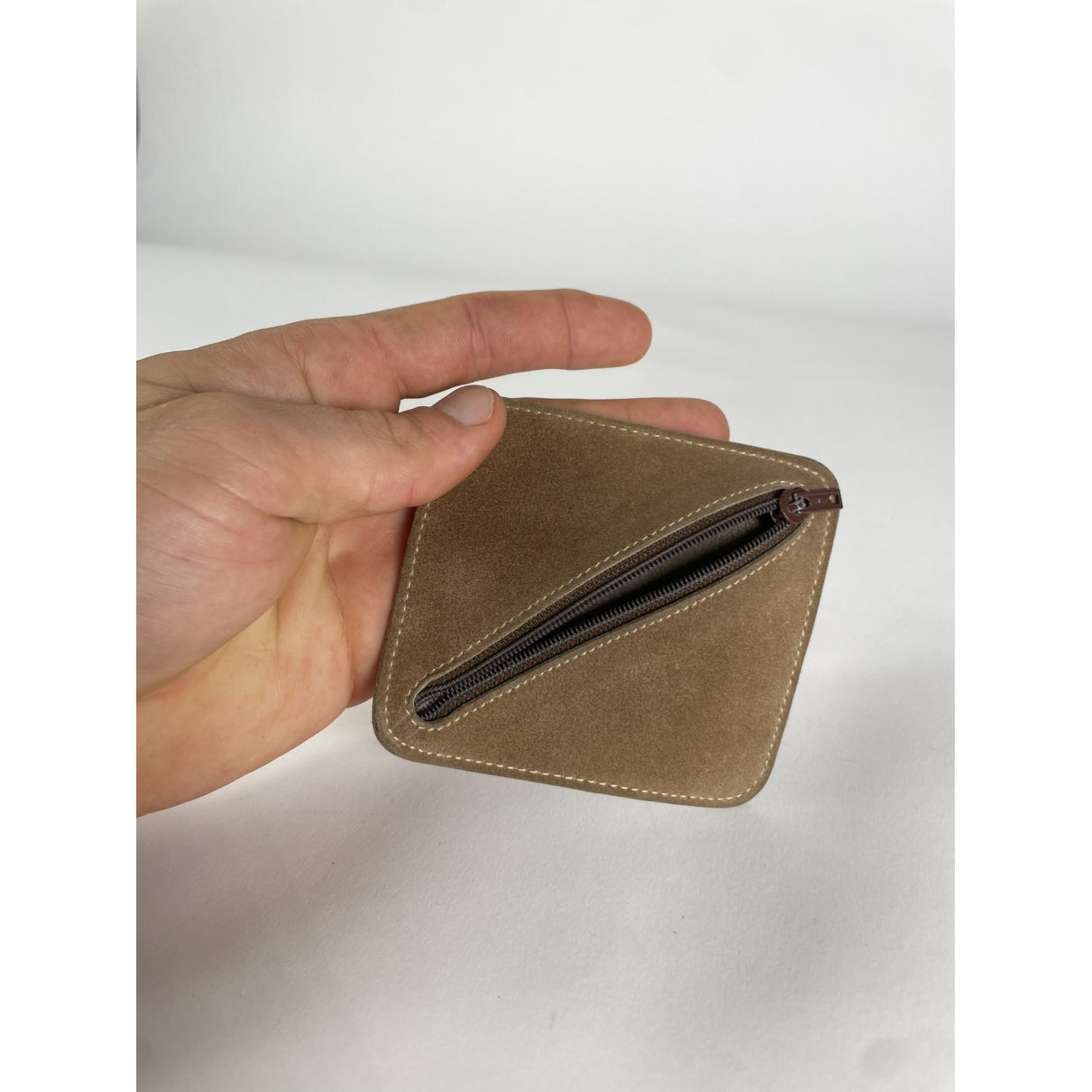 Loewe Puzzle Brown Leather Purse image 5