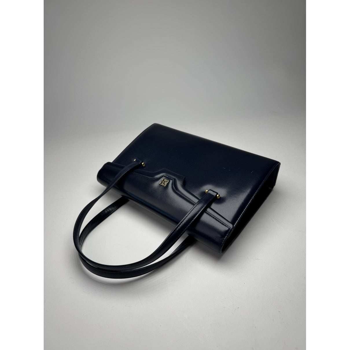 Givenchy 4G Navy Leather Handbag image 5