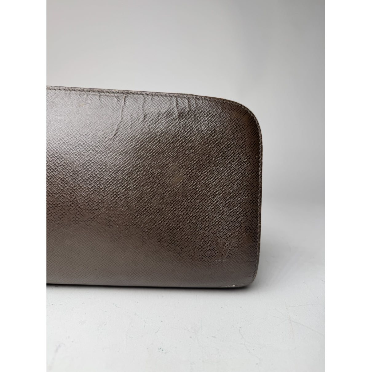 Louis Vuitton Saint Paul Purple Leather Clutch Bag image 5