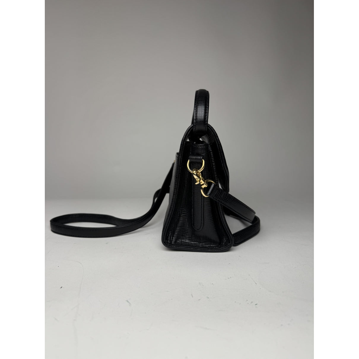 Courrèges Black Leather Handbag image 5