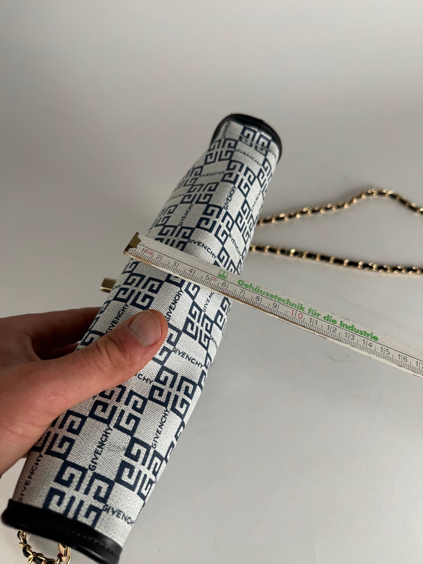 Vintage Givenchy Paris 4G Monogramm Leather Bag