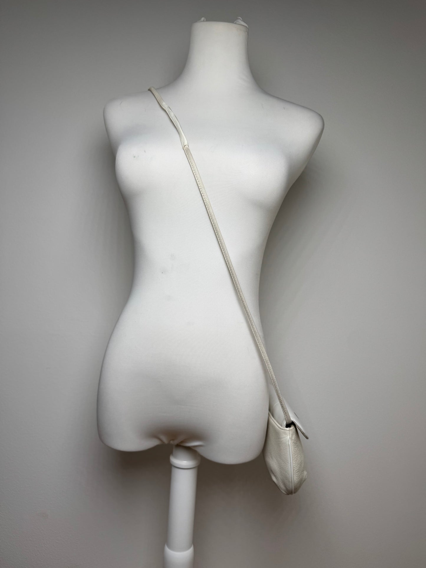 Vintage Givenchy 4G Leather Bag White