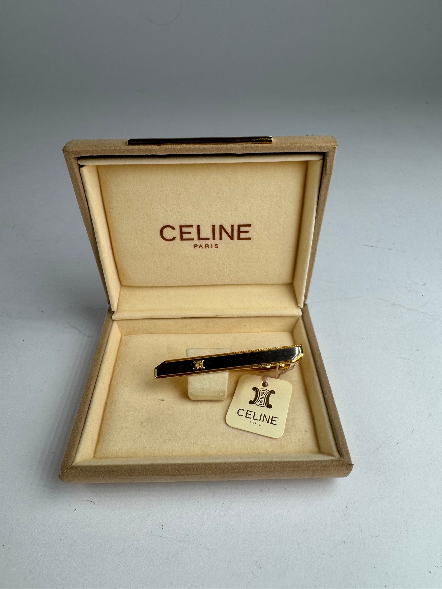 Vintage Celine Paris Money/Tie Clamp