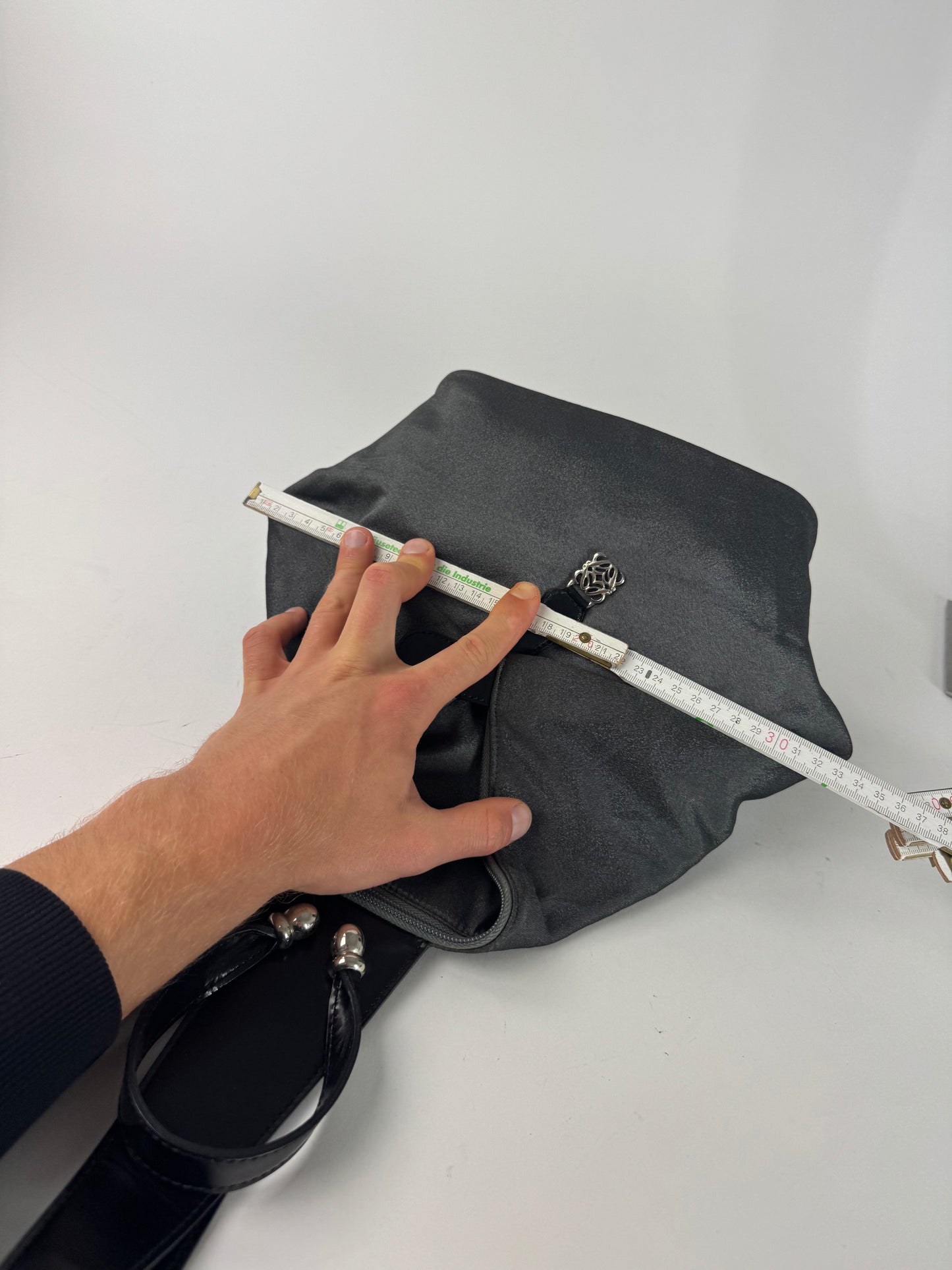 Vintage Loewe Madrid Leather Crossbody Bag / Backpack