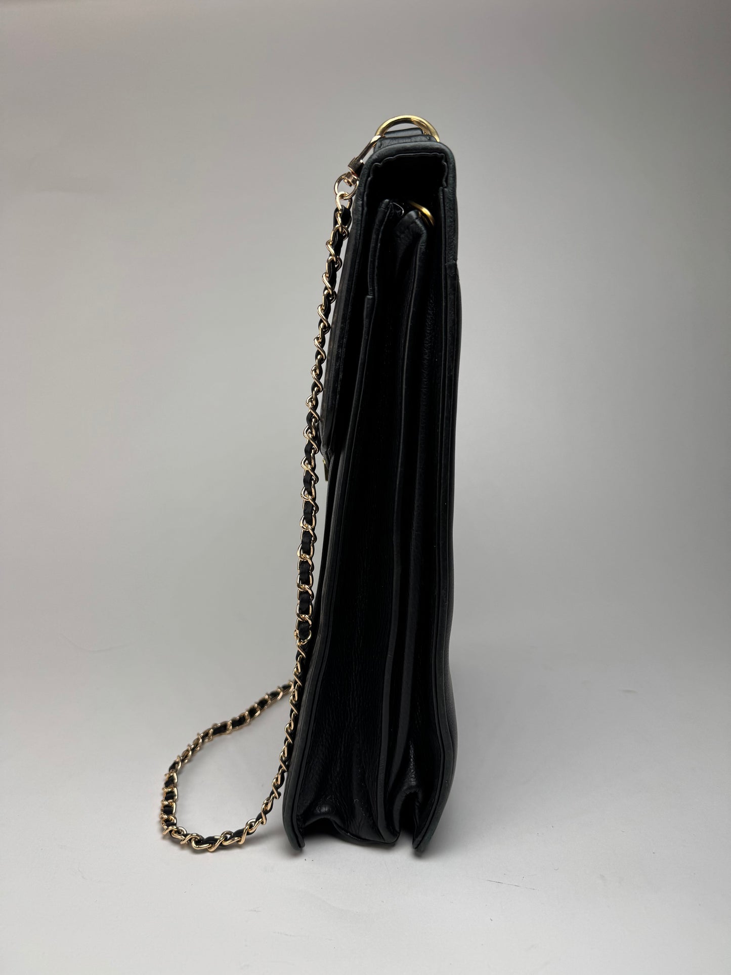 Vintage Balenciaga City Leather Bag Black